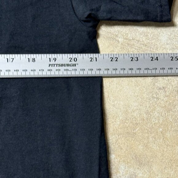 Ghost Men's T-Shirt Black Large Cotton Graphic Skull Print - Picture 3 of 5